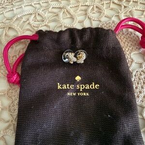 Kate Spade Gold Knot Stud Earrings